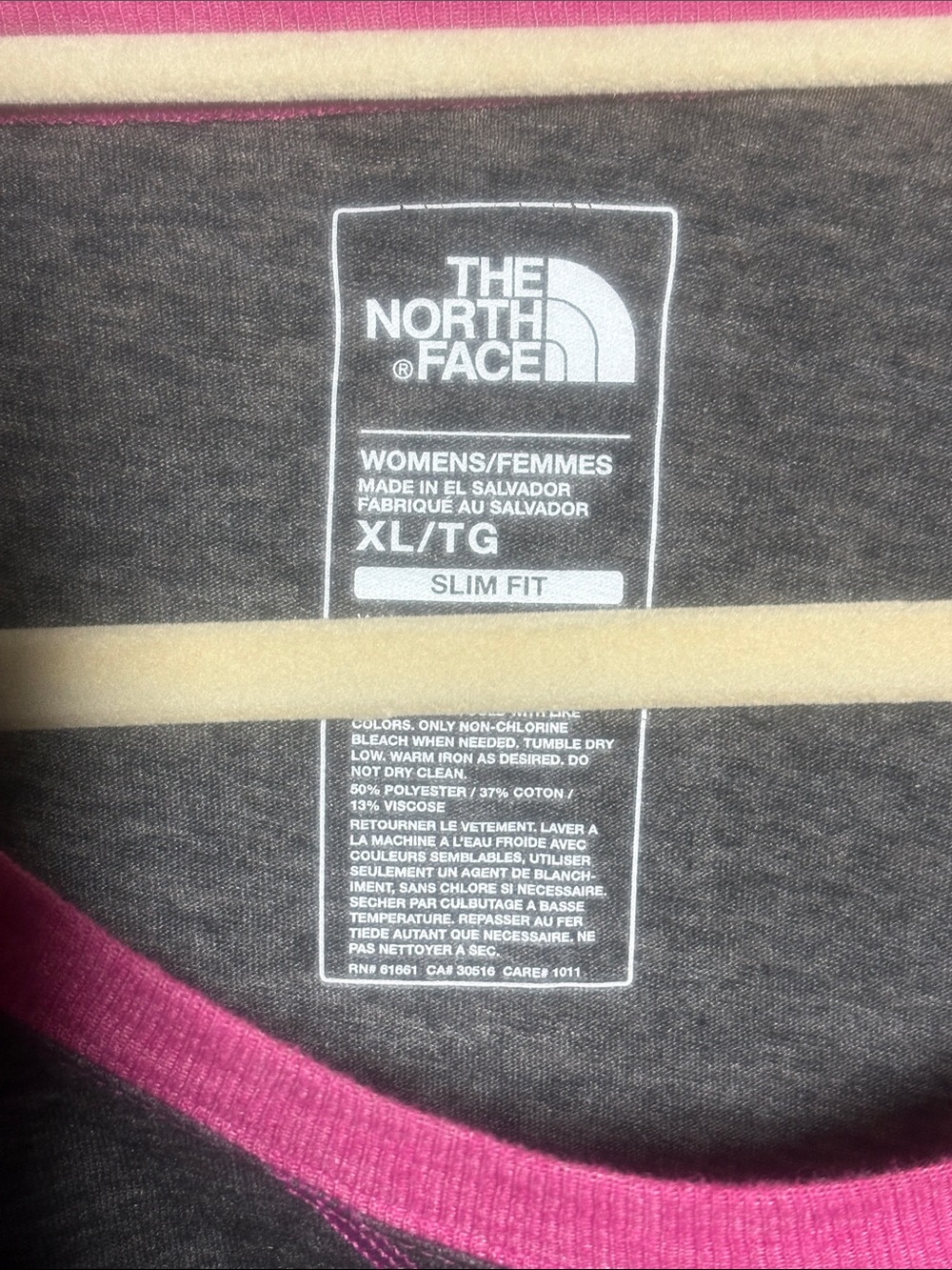 Charcoal Gray & Raspberry Raglan Sweatshirt - Picture 2 of 3